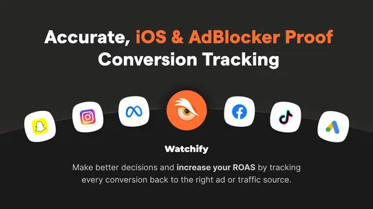 Watchify ‑ UTM Tracking screenshot