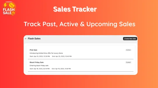 Flash Sale Buddy screenshot