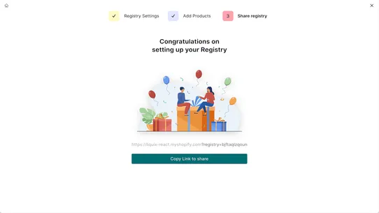 Listify ‑ Gift Registry screenshot