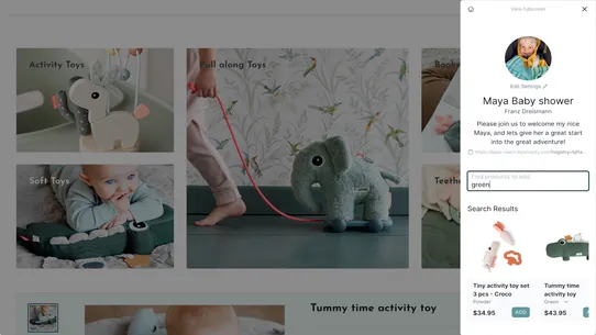 Listify ‑ Gift Registry screenshot