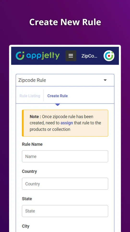 Advanced Zipcode Validator screenshot