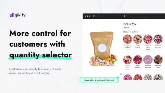 Tepo Custom Product Options screenshot