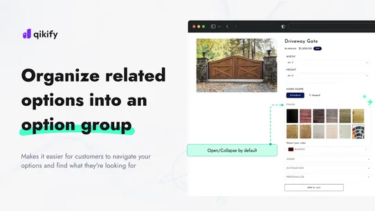 Tepo Custom Product Options screenshot