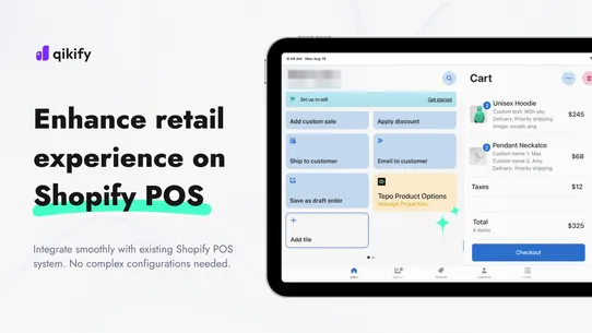 Tepo Custom Product Options screenshot