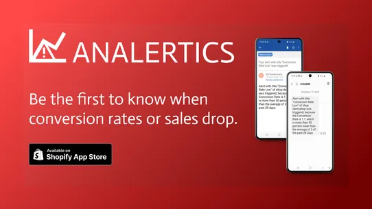 Analertics | Analytics Alerts screenshot