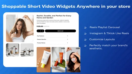 VideoVibe Shoppable UGC Video screenshot
