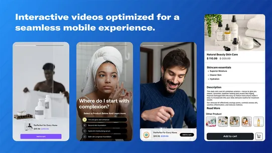 VideoVibe Shoppable UGC Video screenshot