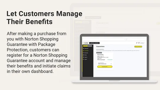 Norton Shopping Guarantee screenshot