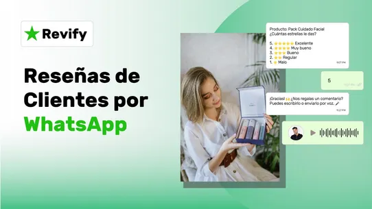 Revify: Reseñas por Whatsapp screenshot