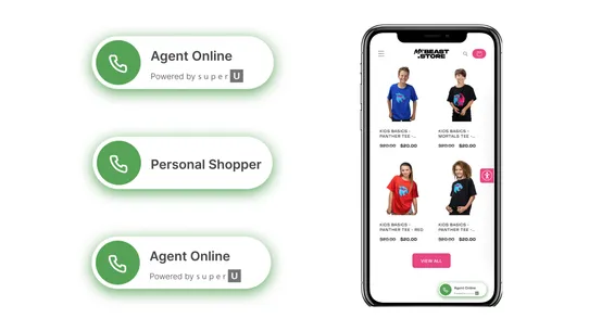 superU AI ‑ click to call screenshot