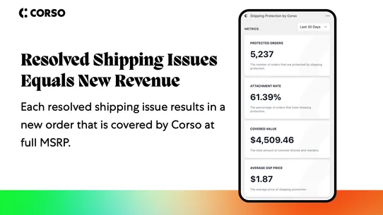 Shipping Protection by Corso screenshot