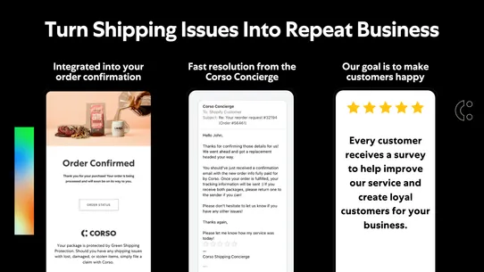 Shipping Protection by Corso screenshot