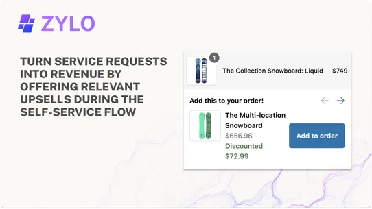 Zylo: Upsell &amp; Order Editing screenshot