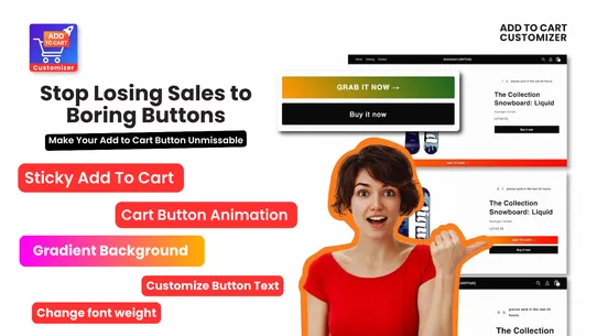 Sticky Add To Cart Animation screenshot