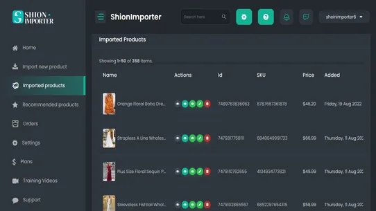 ShionImporter Fashion Dropship screenshot