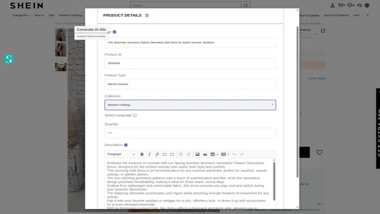 SheinImporter ‑ Shein dropship screenshot