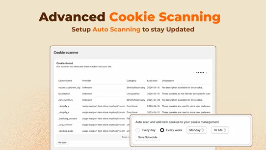 Super GDPR Cookie Consent screenshot