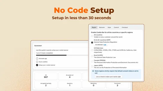 Super GDPR Cookie Consent screenshot