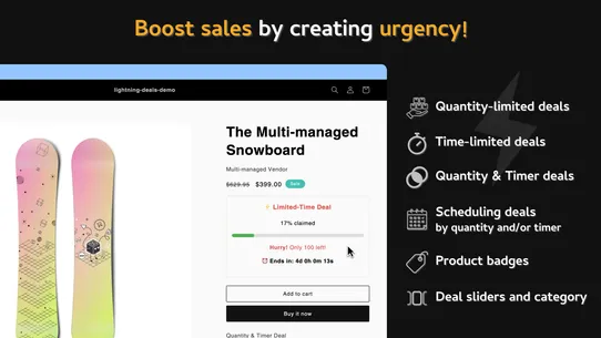 Lightning Deals: Sales Booster screenshot