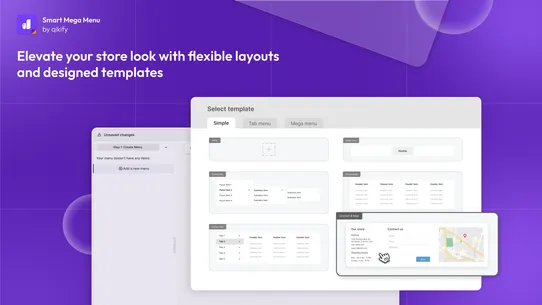 qikify Mega Menu &amp; Navigation screenshot