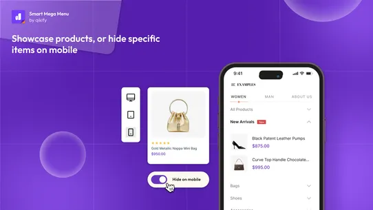 qikify Mega Menu &amp; Navigation screenshot