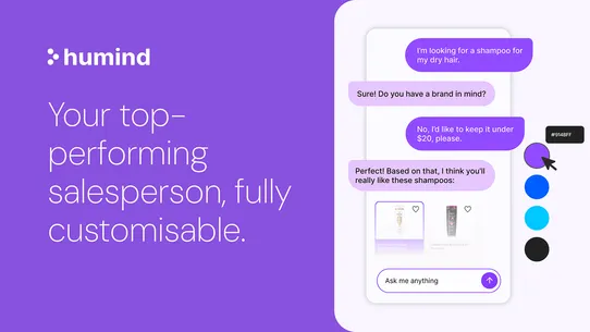 Humind ‑ AI Shopping Assistant screenshot