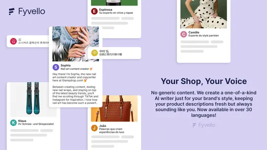 Fyvello: AI (SEO) Descriptions screenshot