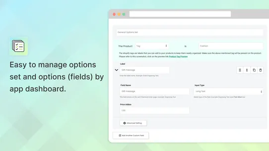 MPO ‑ Multiple Product Options screenshot