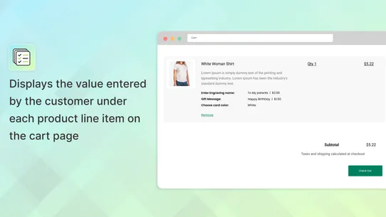 MPO ‑ Multiple Product Options screenshot
