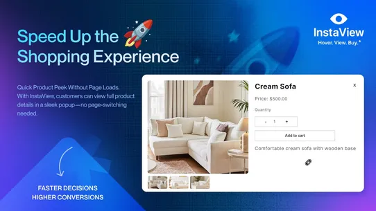 InstaView: Hover. View. Buy screenshot