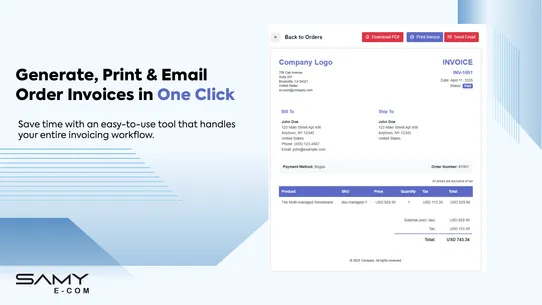 Samy: Invoice Pilot screenshot