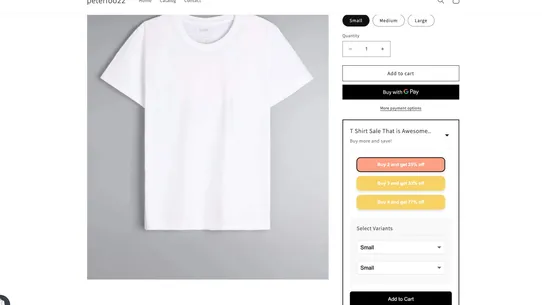 Buy More &amp; Save More screenshot
