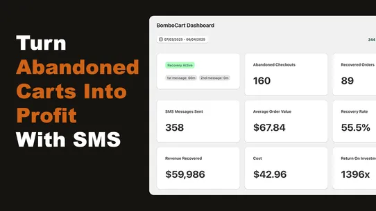 BomboCart: SMS Marketing screenshot