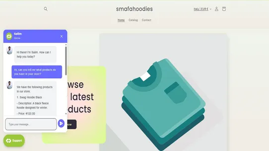 VendAI Free ChatGPT AI Chatbot screenshot