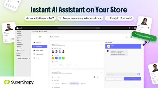 VendAI Free ChatGPT AI Chatbot screenshot