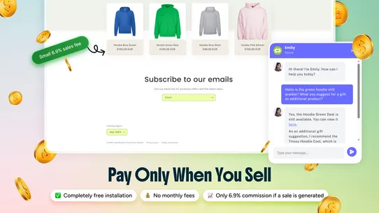 VendAI Free ChatGPT AI Chatbot screenshot