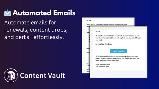 Digital Product Subscriptions screenshot