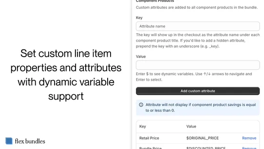 Flex Bundles screenshot