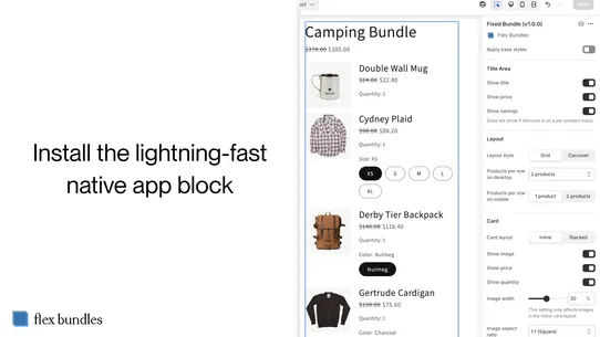 Flex Bundles screenshot