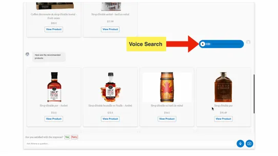 AI Search &amp; Filter by Athena screenshot
