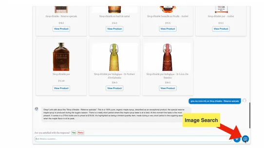 AI Search &amp; Filter by Athena screenshot