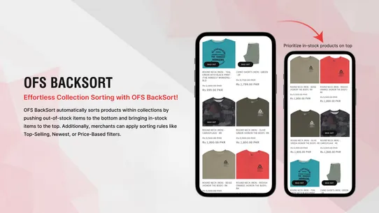 OFS BackSort screenshot