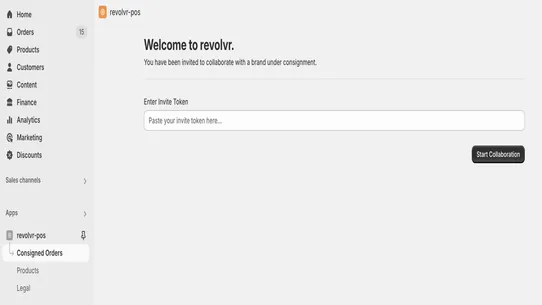 Revolvr for retailers screenshot
