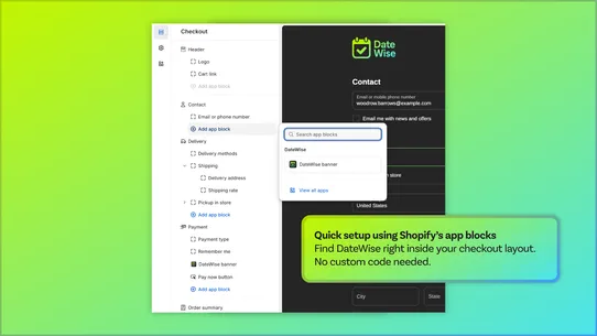 DateWise ‑ Scheduled messaging screenshot