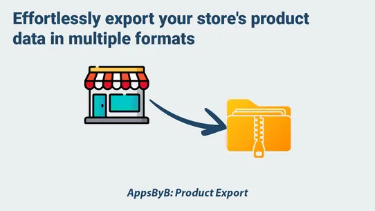 AppsByB: Product Export screenshot