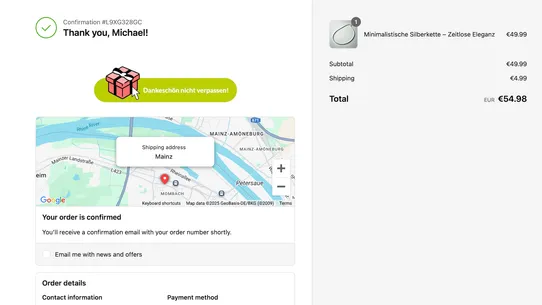 salenti Dankeschön screenshot