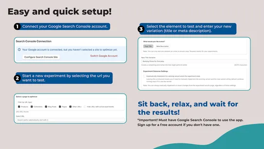 BlueWolf ‑ SEO A/B Tester screenshot