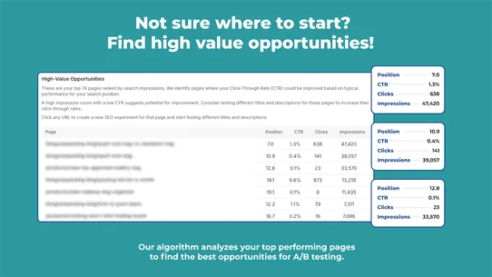 BlueWolf ‑ SEO A/B Tester screenshot