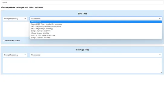 OptizenAI ‑ SEO &amp; AI Tools screenshot