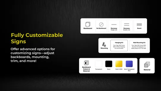 Zepto Sign Customizer screenshot